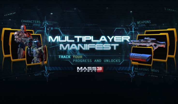 Mass Effect 3: Multiplayer Manifest