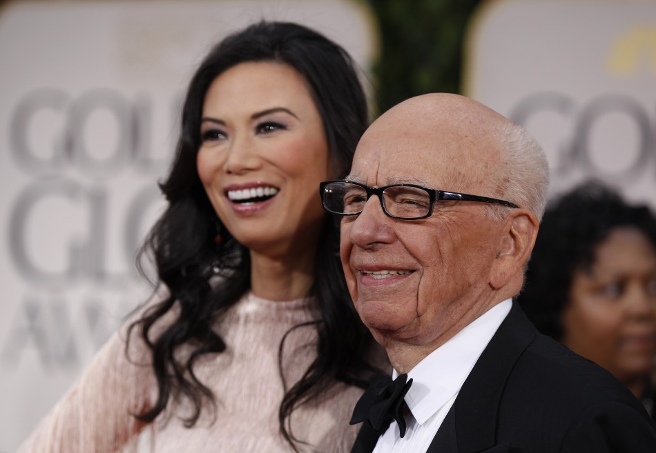 Rupert Murdoch and Deng Wendi