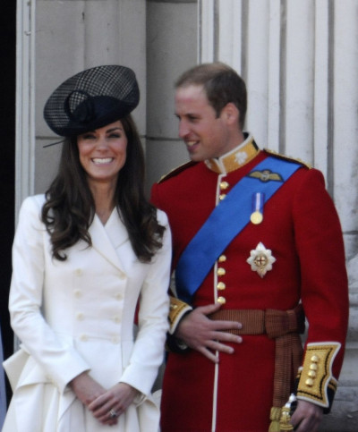 Kate Middleton with Her Man by Side Kate Middleton with Her Man by Side