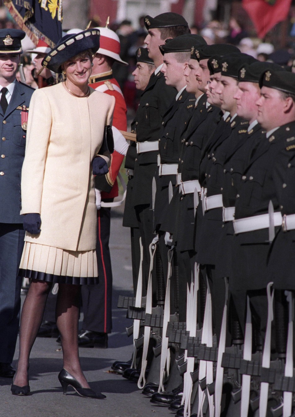 Princess Diana in formals