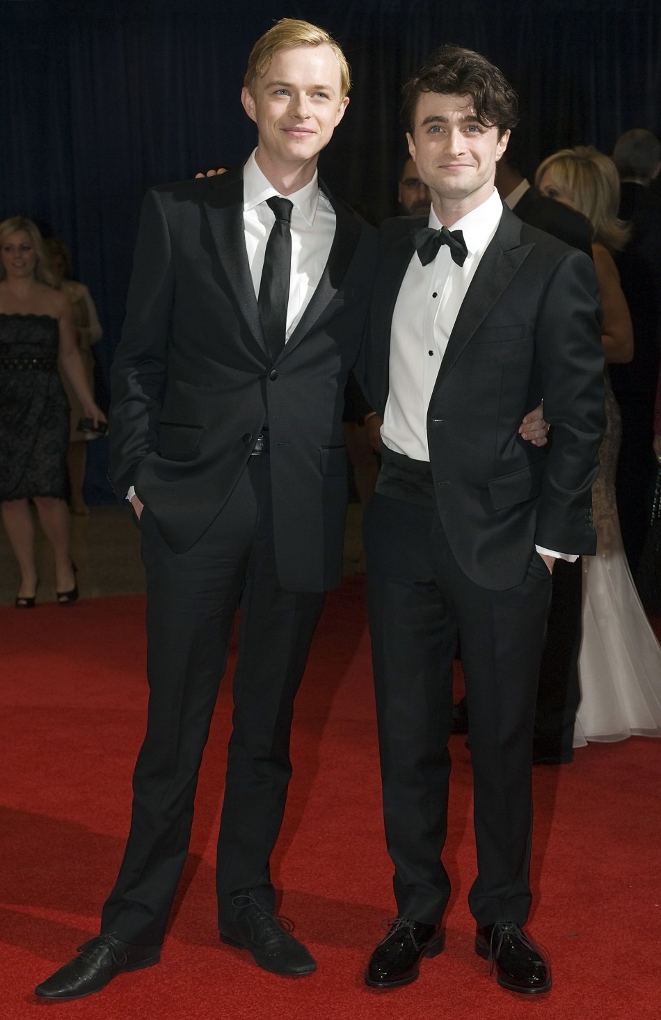 Actors Dane DeHaan and Daniel Radcliffe