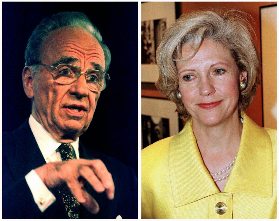 Rupert Murdoch and Anna Murdoch got divorced in 1999