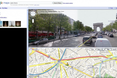 Google StreetView in Maps