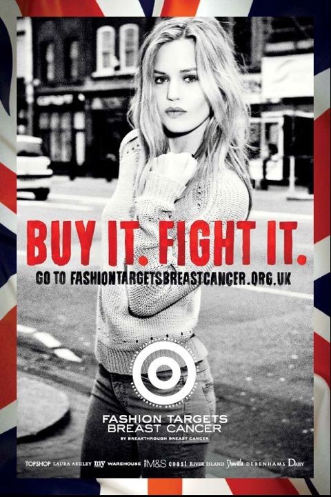 Georgia and Pixie Geldof Unites to Support 2012 Fashion Targets Breast Cancer Campaign
