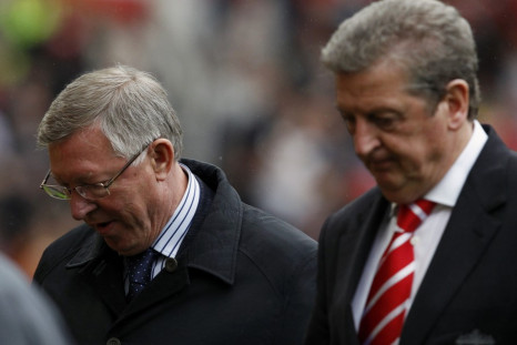 Sir Alex Ferguson with Roy Hodgson