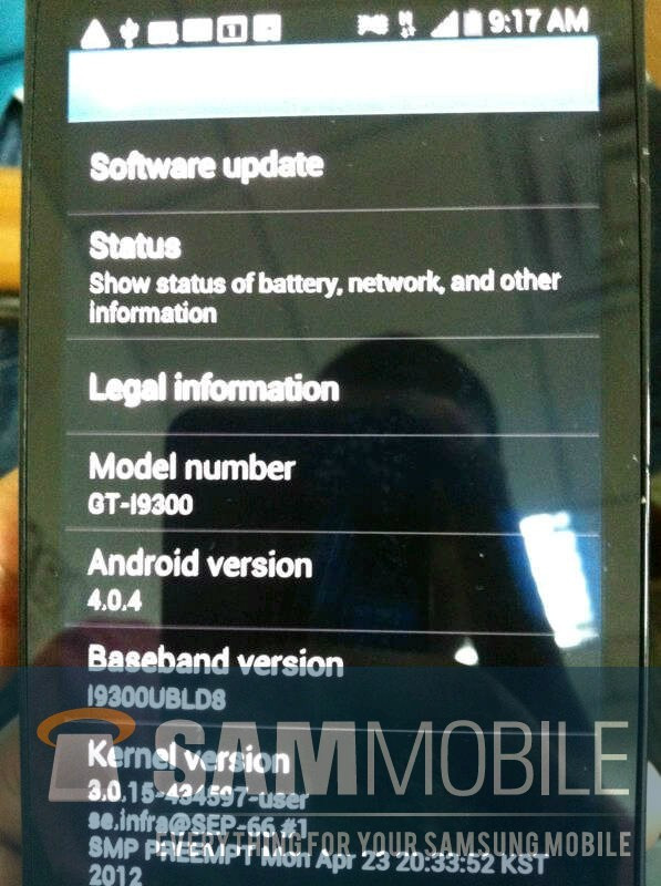 Samsung Galaxy S3