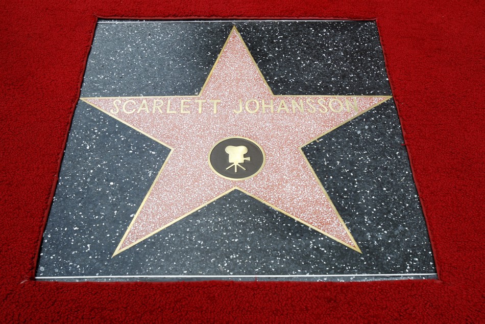 Scarlett Johansson Gets Star on Hollywood Walk of Fame