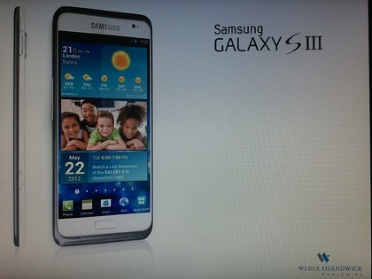 Samsung Galaxy S3 Launching on 3 May