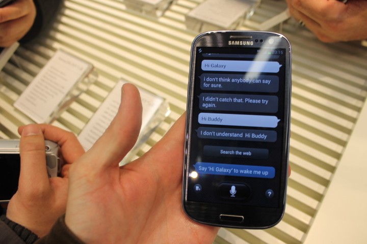 The Samsung Galaxy S3 smartphone UK release date 30 May The Samsung Galaxy S3 smartphone UK release date 30 May
