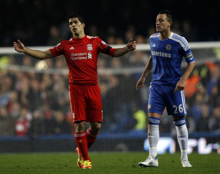 Luis Suarez and John Terry