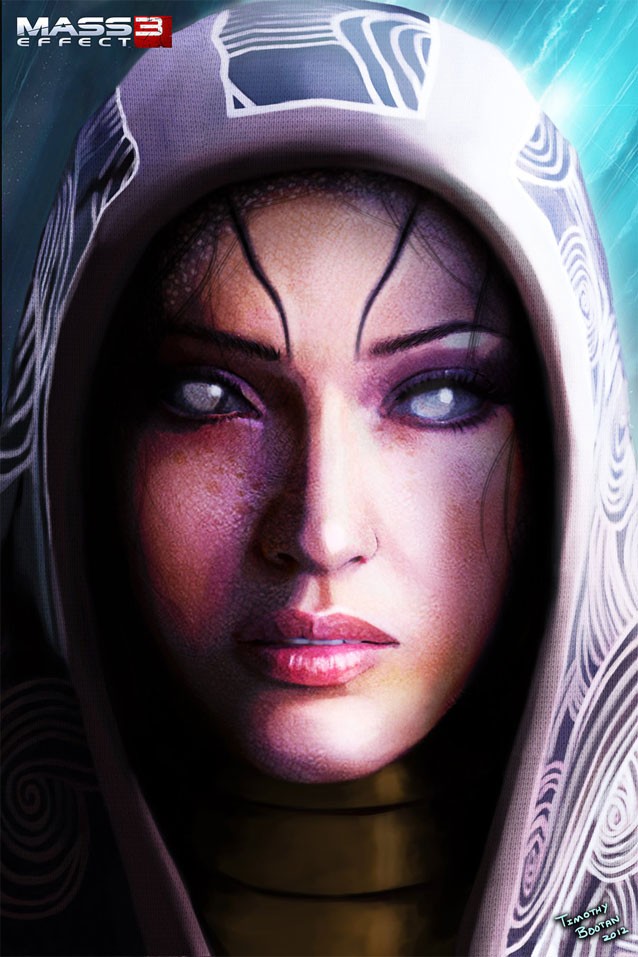 Tali without her mask on