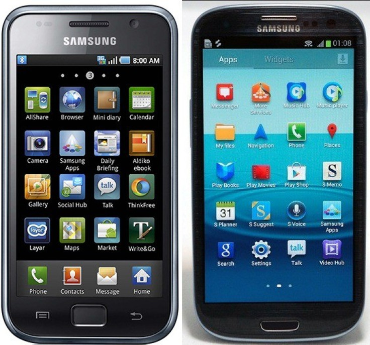 Galaxy S and S3