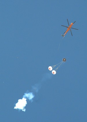 Boeing Completes Parachute Drop Test for Crew Space Transportation Spacecraft
