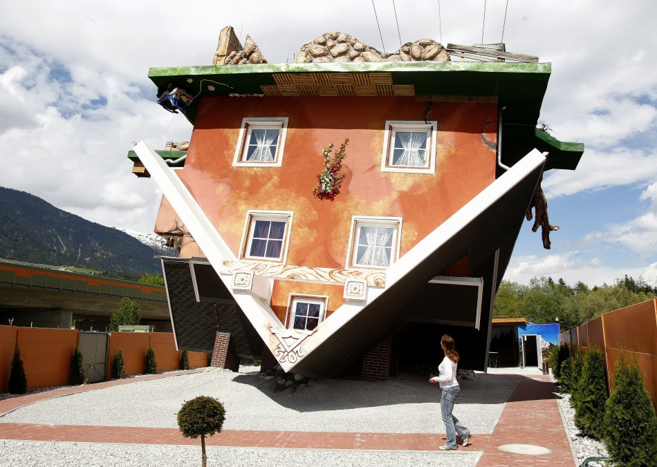Upside Down House in Austria