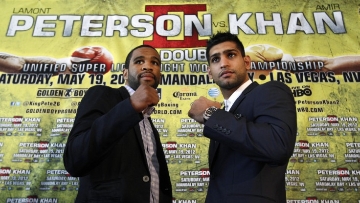 Amir Khan and Lamont Peterson