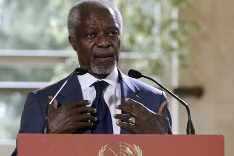 UN-Arab League envoy Kofi Annan