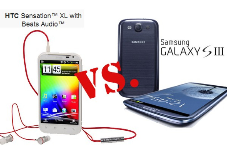 Samsung Galaxy S3 vs HTC Sensation XL