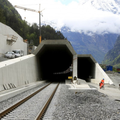 World’s Longest Train Tunnel Major Breakthrough: Total Access Passage Excavated