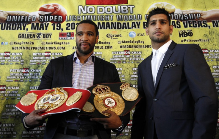 Amir Khan and Lamont Peterson