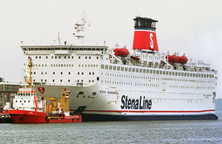 The missing baby reportedly fell from a Stena Line vessel in Belfast