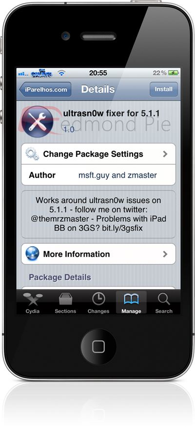 Ultrasn0w Fixer for iOS 5.1.1 Repo Package Ultrasn0w Fixer for iOS 5.1.1 Repo Package