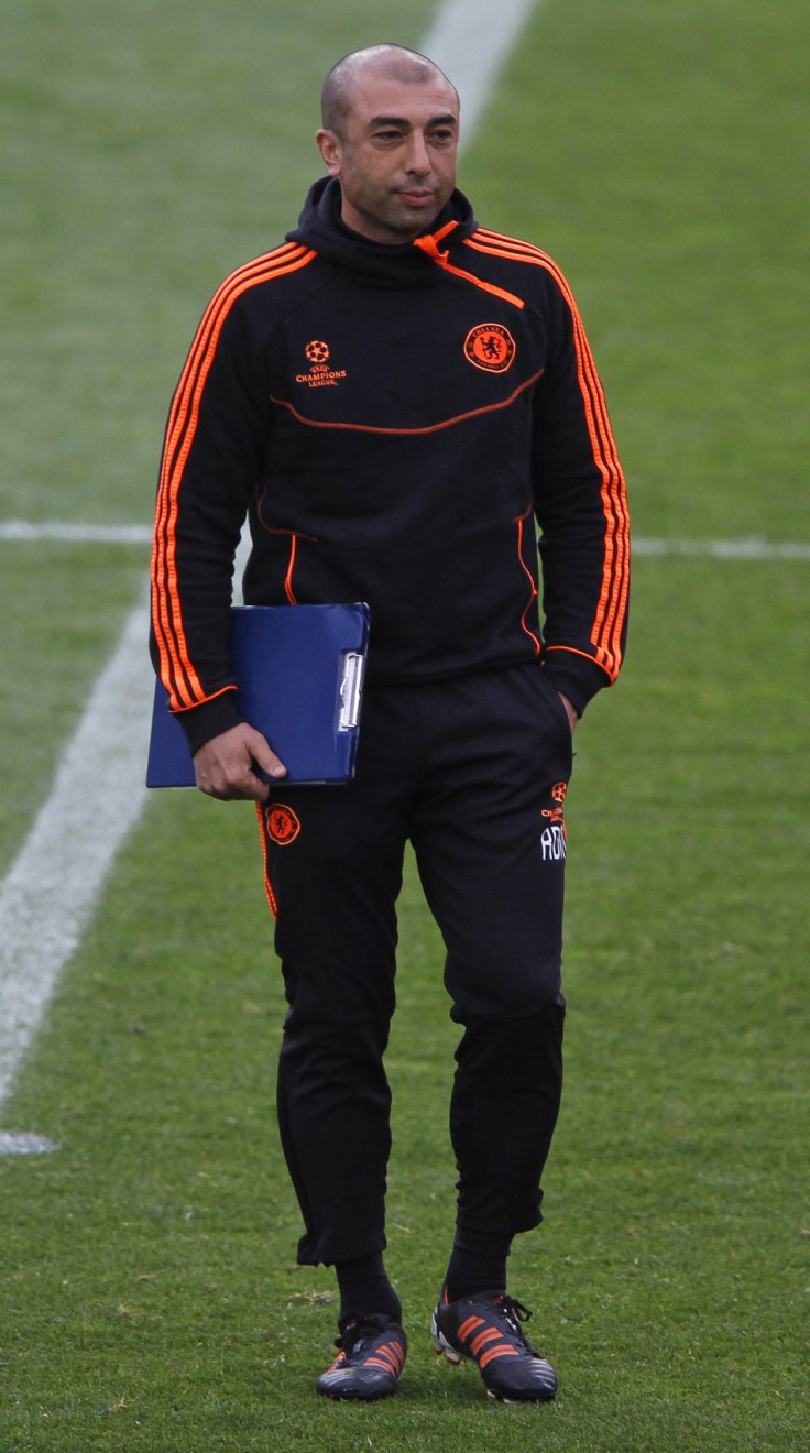 Chelsea Interim Manager Roberto Di Matteo