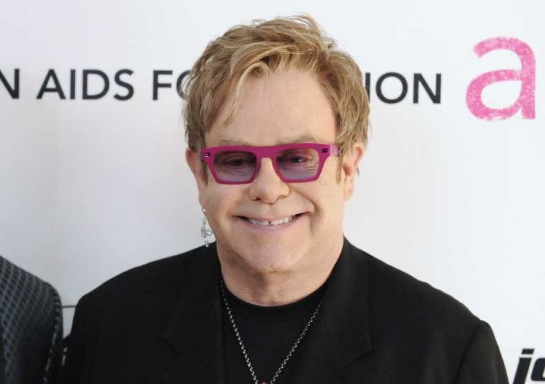2. Musician Elton John arrives at the 19th Annual Elton John AIDS Foundation Academy Award Viewing Party in West Hollywood