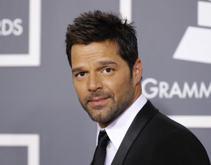 Singer Ricky Martin arrives at the 53rd annual Grammy Awards in Los Angeles