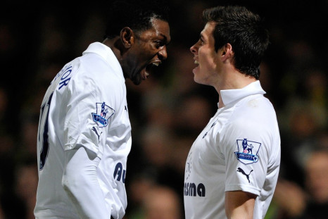 Emmanuel Adebayor and Gareth Bale