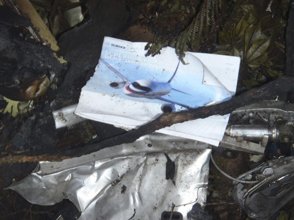 Russian Plane Crash in Indonesia