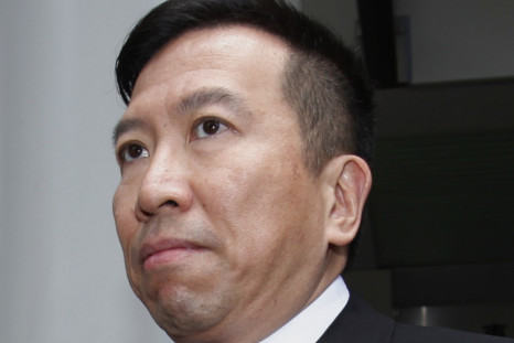 Feng shui master Tony Chan leaves court in Hong Kong