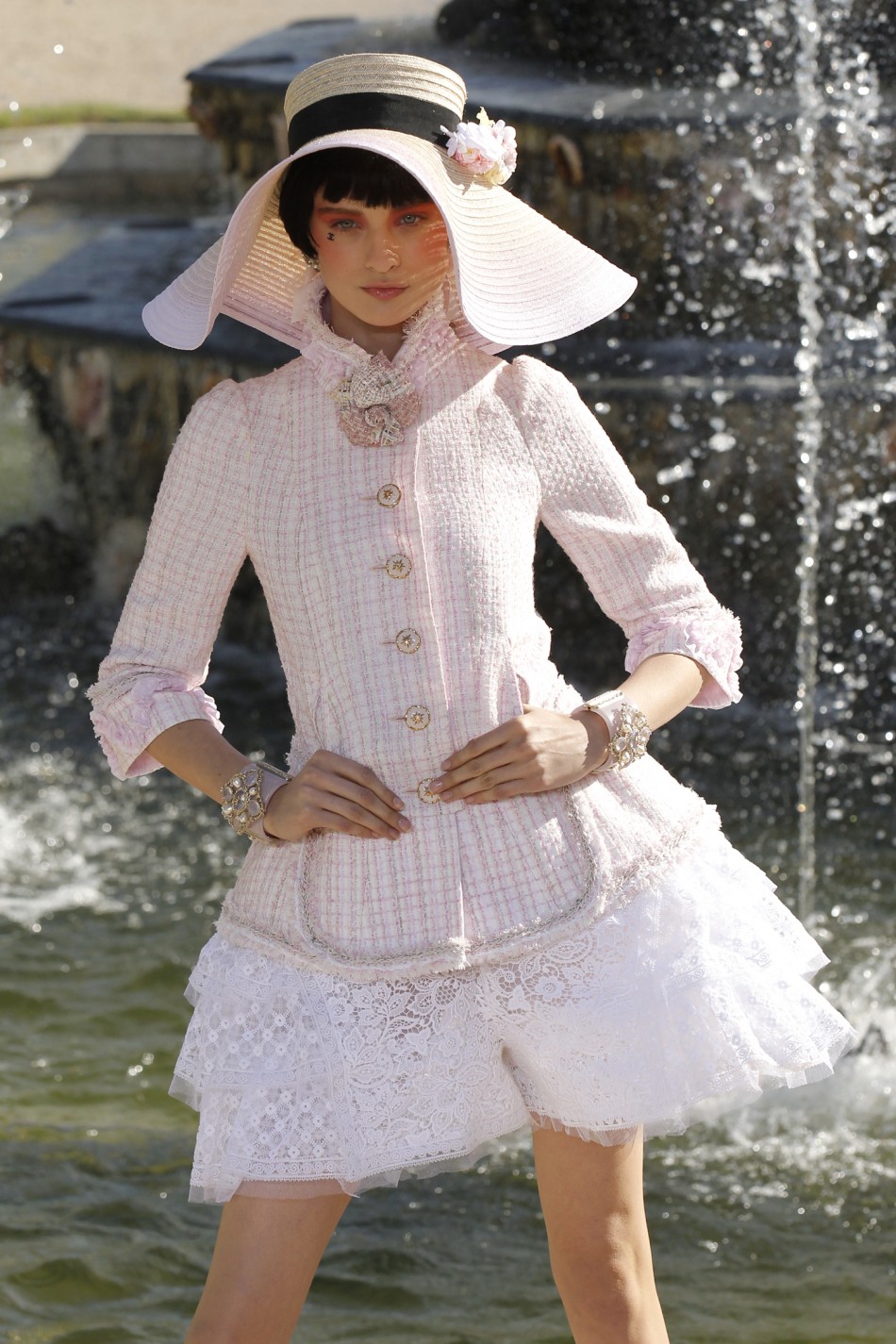 Karl Lagerfeld Displays Marie Antoinette-Inspired Chanel Cruise Collection
