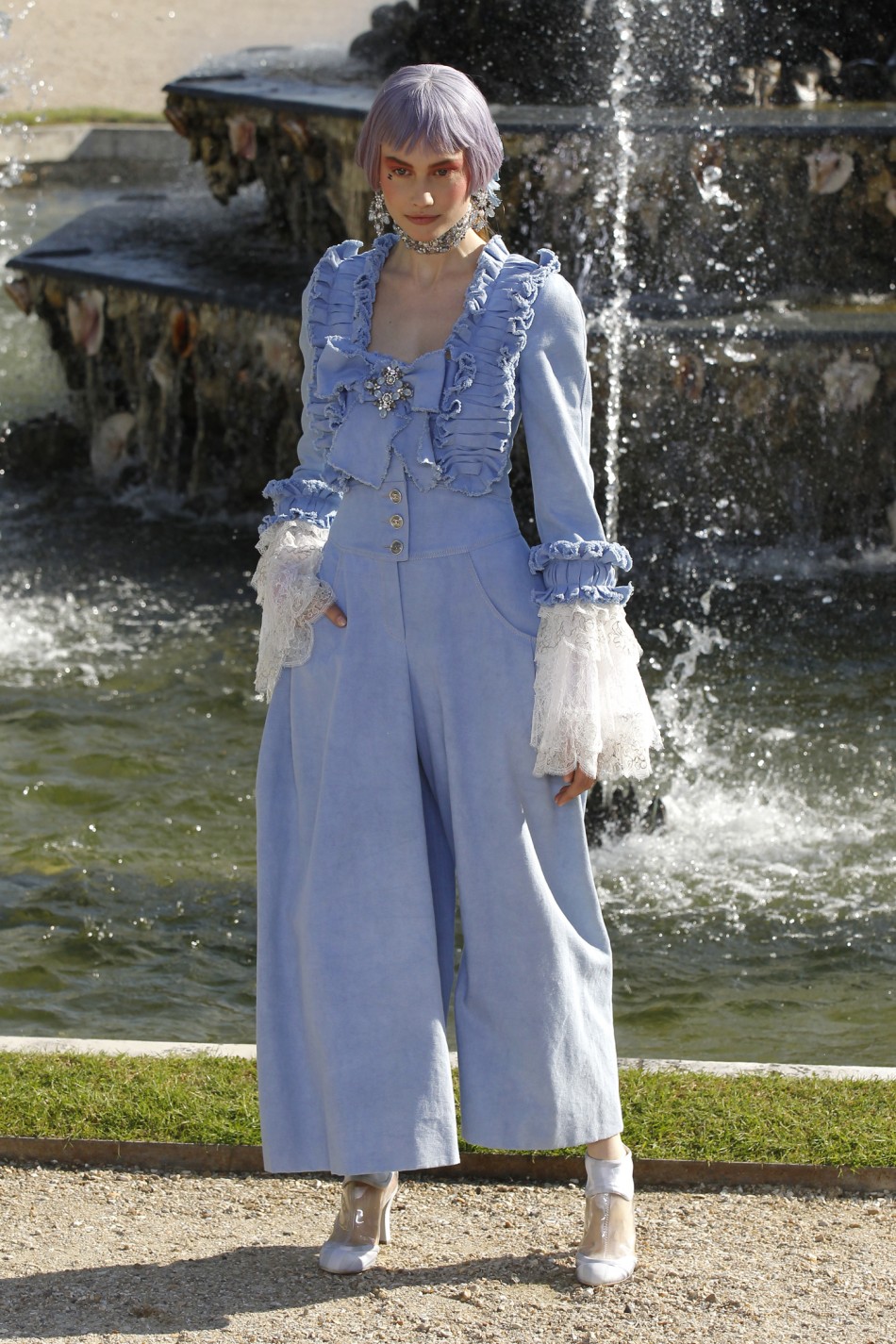 Karl Lagerfeld Displays Marie Antoinette-Inspired Chanel Cruise Collection