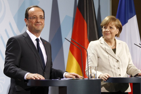 Hollande- Merkel Meeting in Berlin