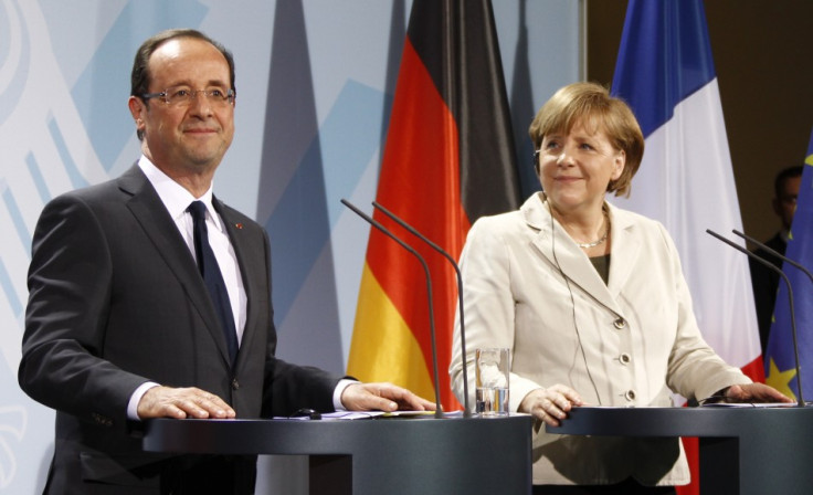 Hollande- Merkel Meeting in Berlin