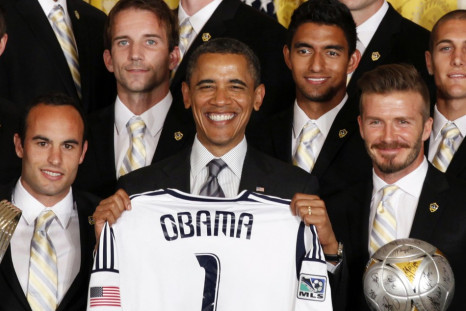 Obama and Beckham