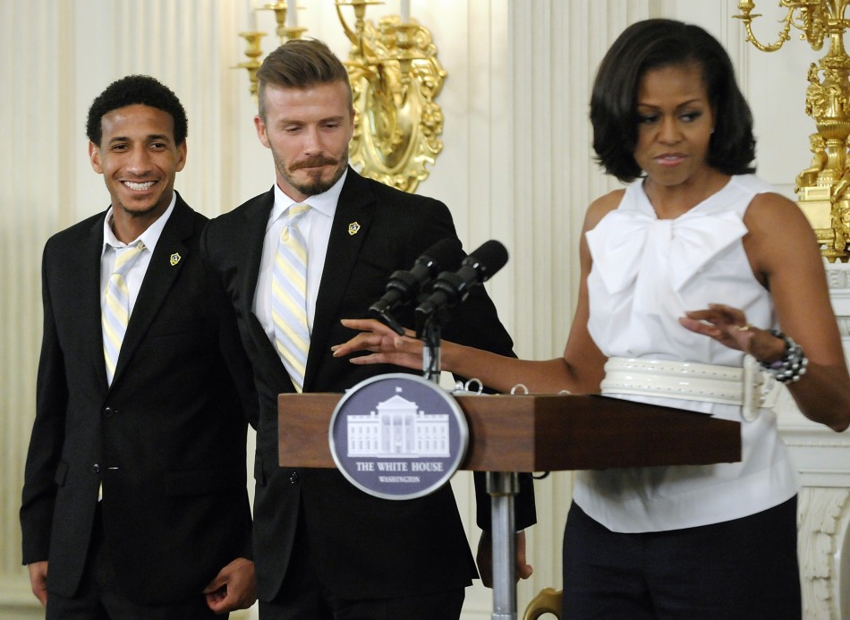 Obama and Beckham
