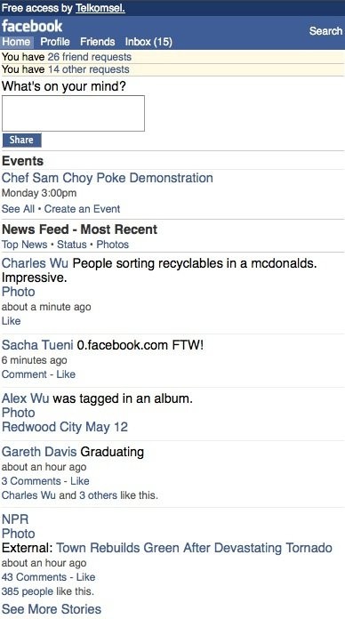The Many Faces of Facebook May 2010