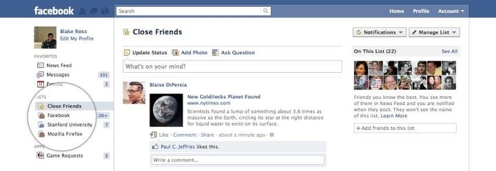 The Many Faces of Facebook September 2011