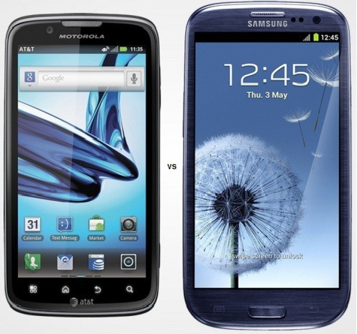 Samsung Galaxy S3 Faces Motorola Atrix 2