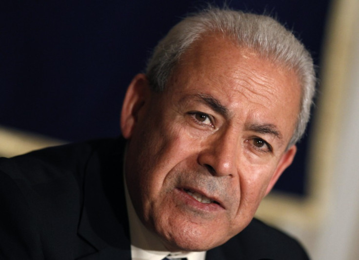 Burhan Ghalioun, head of the opposition Syrian National Council (SNC),