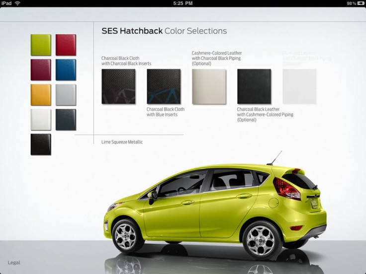Ford Fiesta iPad apps