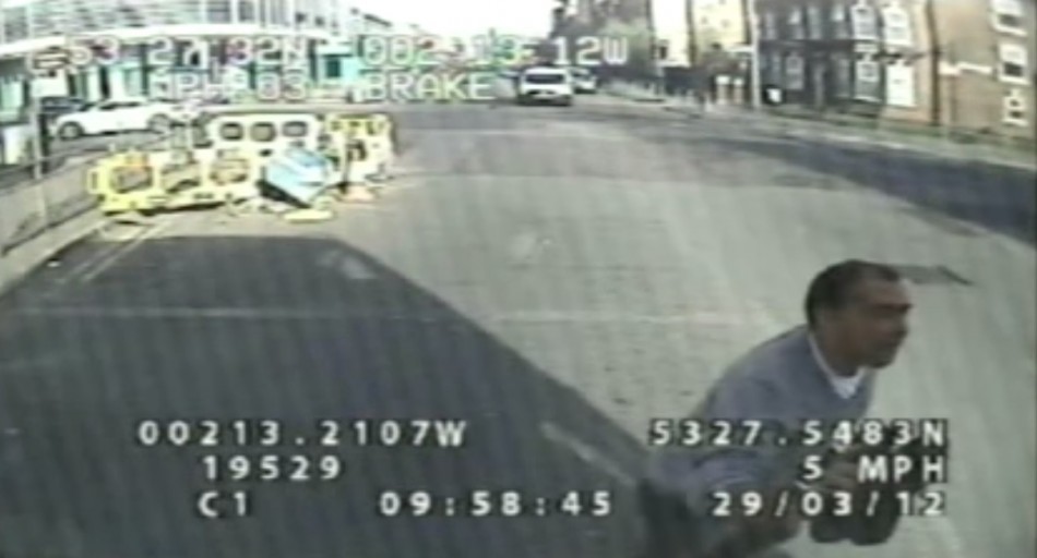 Marc Kirvin, 46, picked up the bag which contained £1,600 in cash moments after Sawari Ashraf, 62, was hit by a lorry.