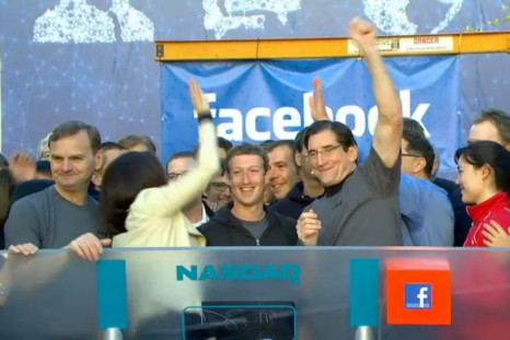 Facebook IPO: Mark Zuckerberg Celebrates With Employees As Nasdaq Begins Trading