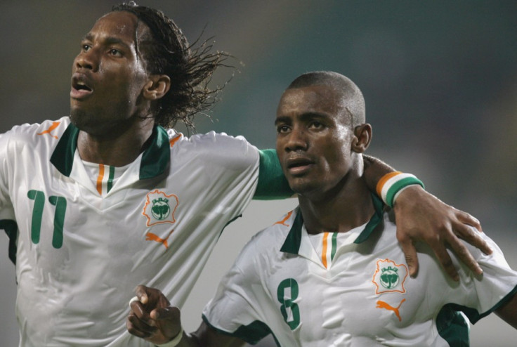 Didier Drogba and Salomon Kalou
