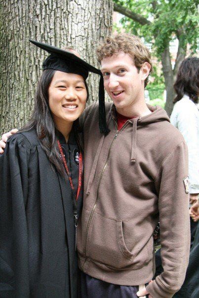Mark Zuckerberg and Priscilla Chan married