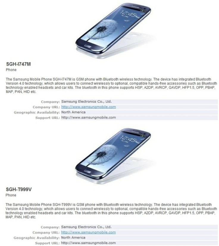 Samsung Galaxy S3 for AT