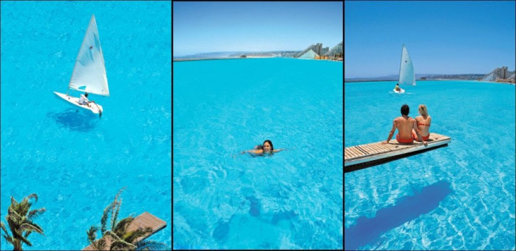 World's largest pool at San Alfonso del Mar resort in Chile. (Photo: San Alfonso del Mar)