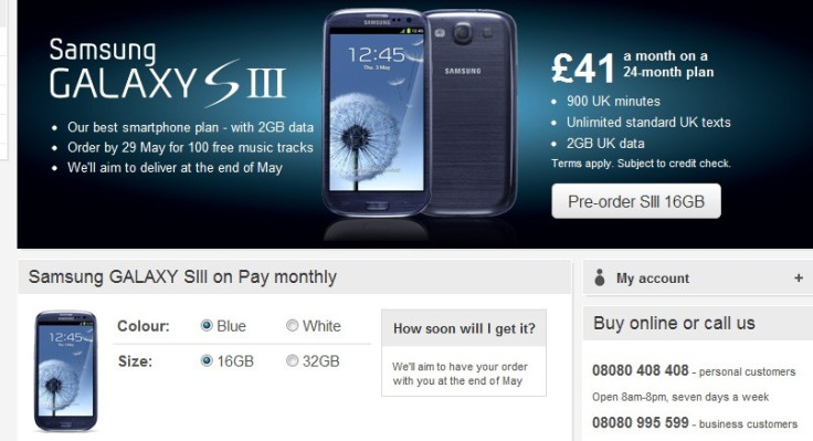 Samsung Galaxy S3 Release Day Deals