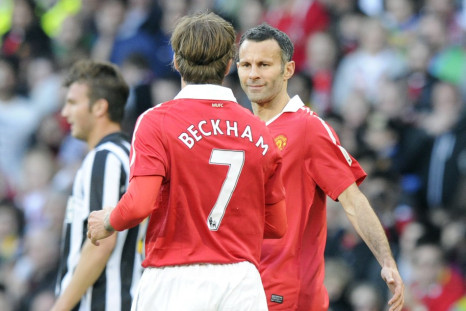 Ryan Giggs and David Beckham